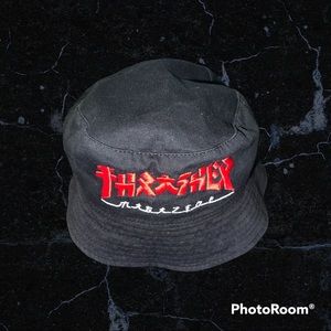 Thrasher X Godzilla bucket hat